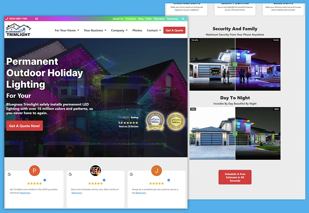 1000 trimlight bluegrass