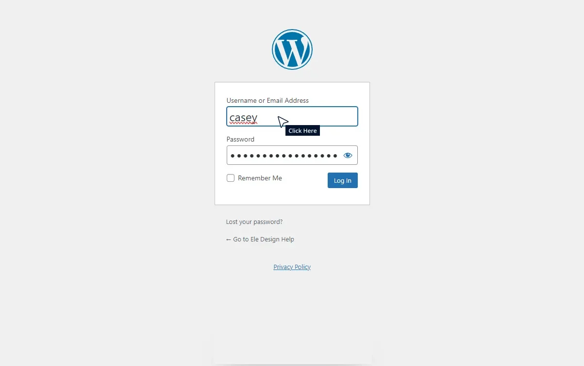 Add A wordpress Administrator