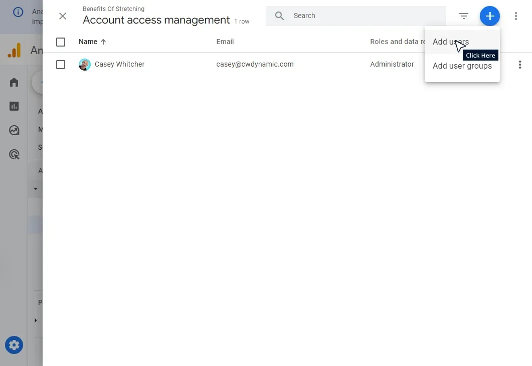 Add A User To Google Analytics GA4 Tutorial
