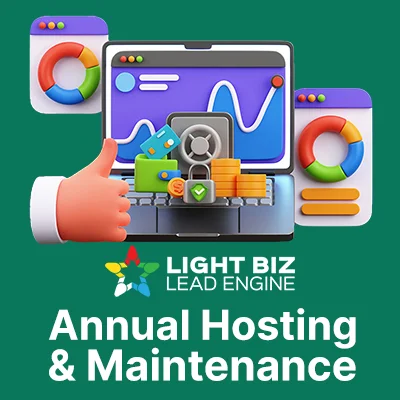 Annual hosting and maintenance lightbiz