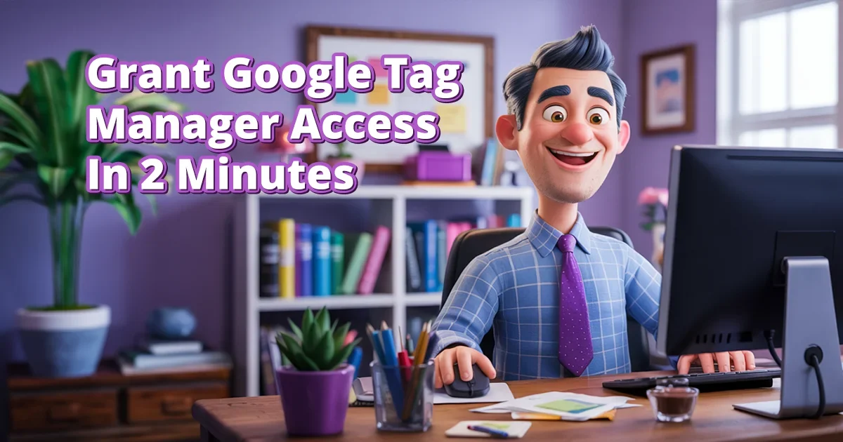 Add a google tag manager administrator