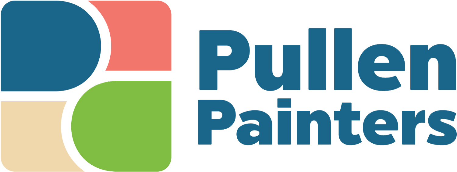 Pullen Painters Logo HZ OL bl
