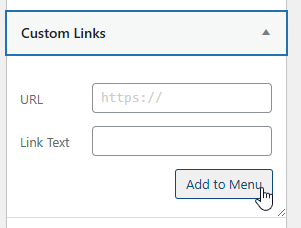 Custom links