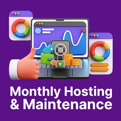 Monthly hosting maintenance cwd